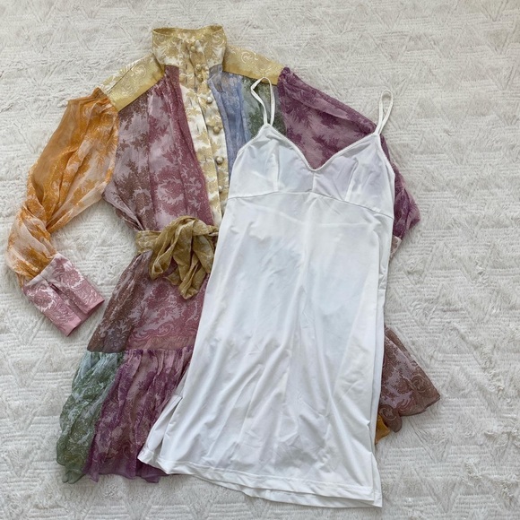 Brand new Zimmermann Dancer lantern silk chiffon mini dress - Picture 2 of 3